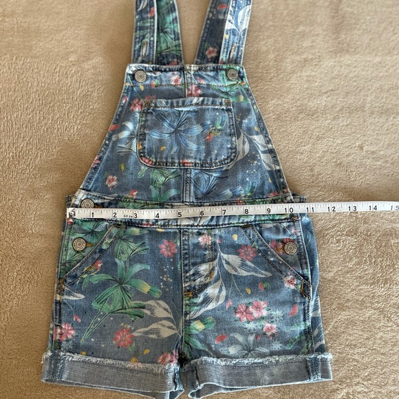GAP Floral Toddler Jumpsuit Short - Size 2T - Picture 7 of 9